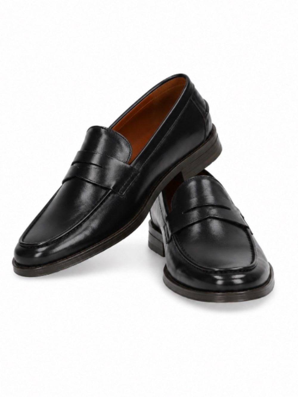 Madden NYC Men's Faux Leather Penny Loafers